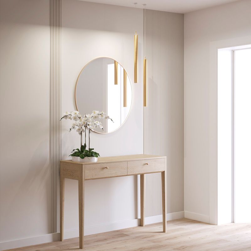 Ścienna płyta dekoracyjna Vilo XL 60 x 265 cm satin cream