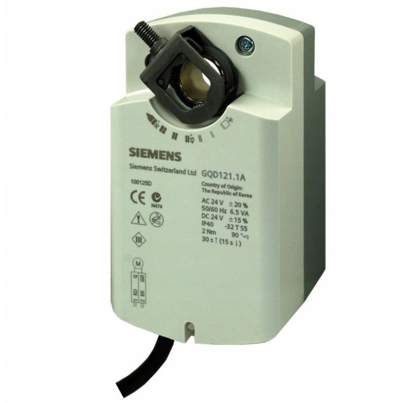 Siłownik do przepustnic GQD121.1A SIEMENS 1 szt.
