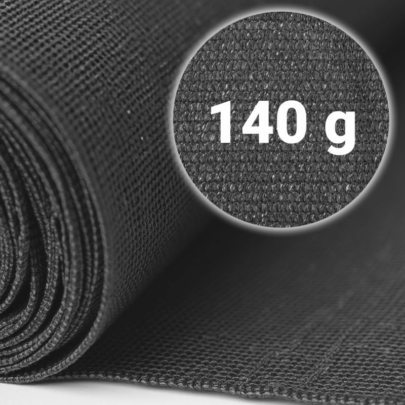 Siatka cieniująca Plonos 1,2x50m maskująca mata na płot ogrodzenie osłona zielona 90% + UV 1 szt.