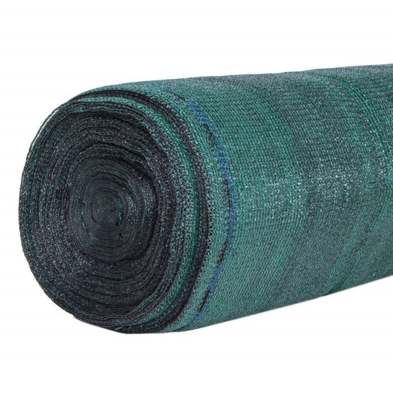 Siatka cieniująca Springos 95% 1,7x25m zielona, 185g/m2 plus opaski zaciskowe 100 szt.1 kpl.