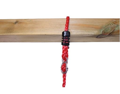 Siatka Do Wspinaczki Allforbaby 200X300Cm Plac Zabaw Czerwona A S-Hook 1 szt