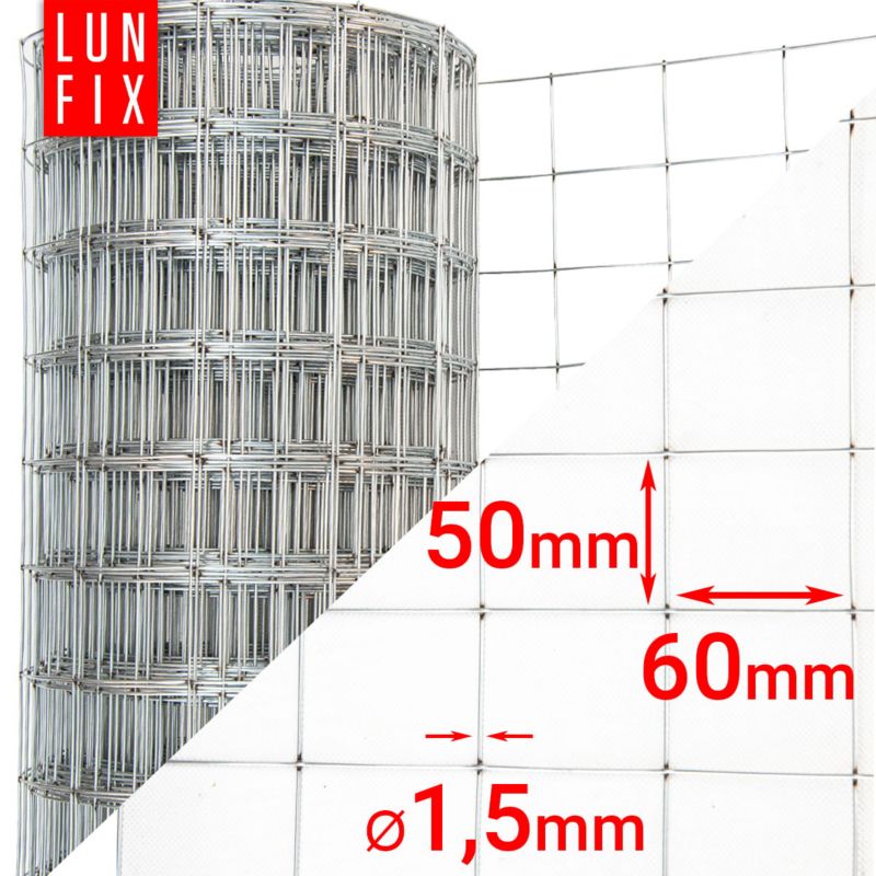 Siatka do zbrojenia ścian Lun Fix 15cm 25mb 1szt.