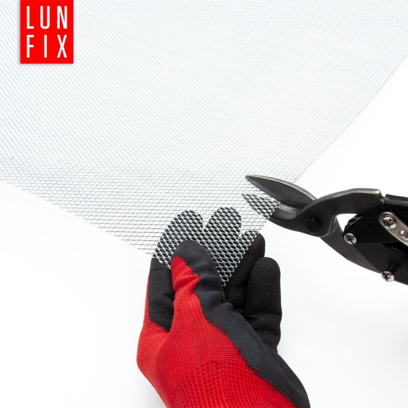 Siatka na owady Lun Fix do dennic 4x3 fi0,6mm h0,42m 25mb ocynkowana 1szt.