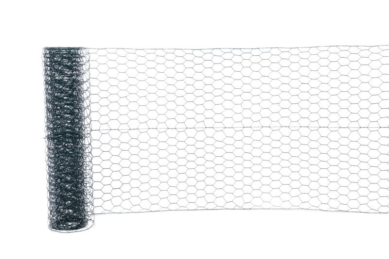Siatka ogrodzeniowa heksagonalna Blooma 0,5 x 10 m stal powlekana