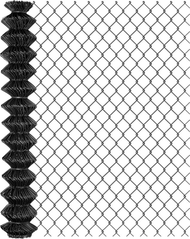 Siatka ogrodzeniowa pleciona Polargos 1,2 x 10 m drut 2,4 mm antracyt