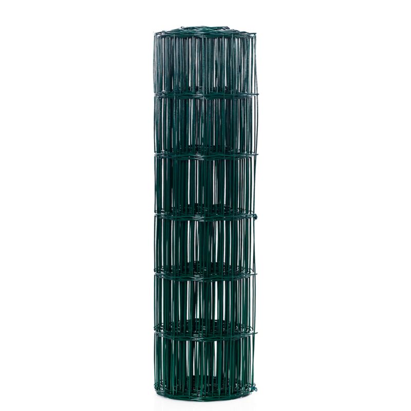 Siatka ogrodzeniowa zgrzewana 0,8 x 10 m oczko 50 x 100 mm zielona