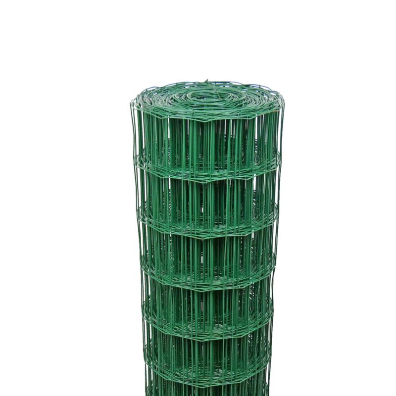 Siatka ogrodzeniowa zgrzewana Klikstrom 1,5 x 25 m oczko 100 x 75 mm zielona