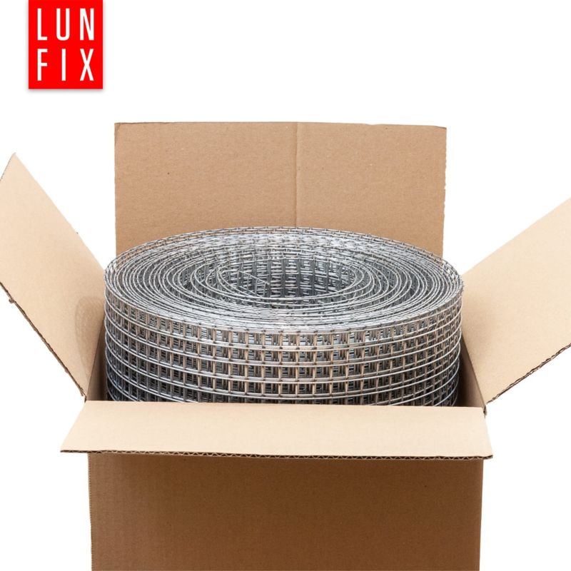 Siatka zgrzewana Lun Fix 50cm 13x13mm fi1,4mm ocynkowana 1mb 1szt.