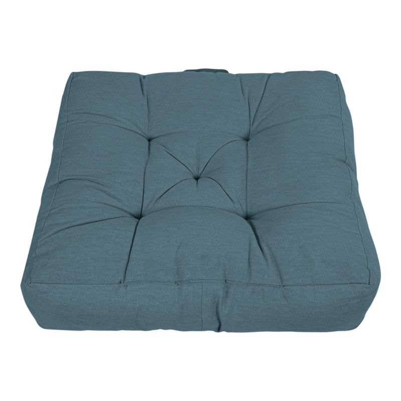Siedzisko GoodHome Hiva 50 x 50 x 10 granatowe