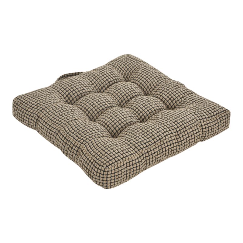 Siedzisko GoodHome Juta 50 x 50 cm brązowe