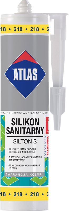 Silikon Atlas 218 280 ml cytrynowy