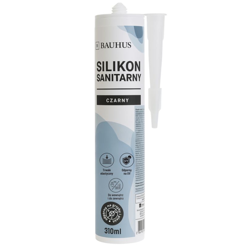 Silikon Sanitarny Bauhus kolor czarny 1 szt.