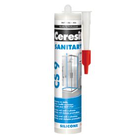 Silikon sanitarny Ceresit CS 9 biały 280 ml