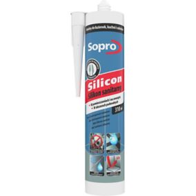 Silikon sanitarny Sopro 310 ml jasny szary 16