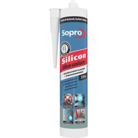Silikon sanitarny Sopro 310 ml mahoń