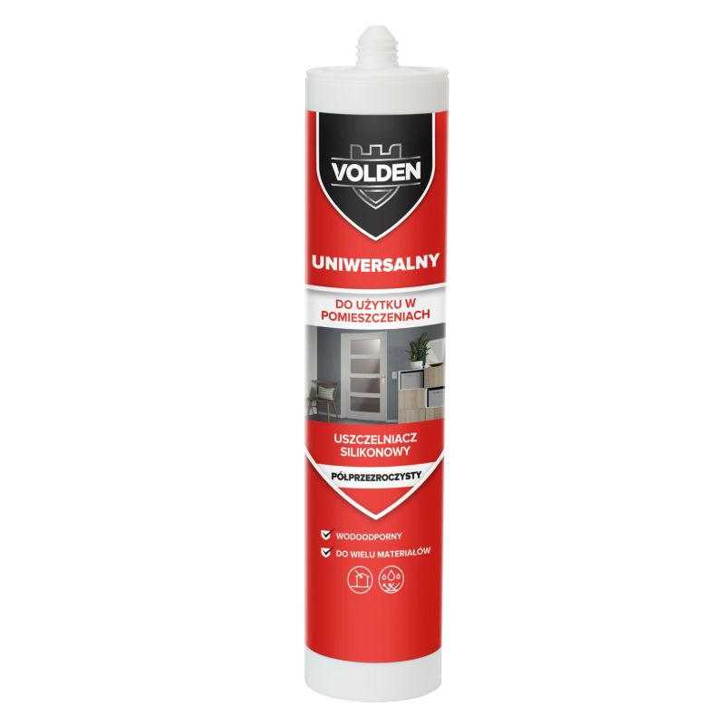 Silikon uniwersalny Volden 280 ml bezbarwny