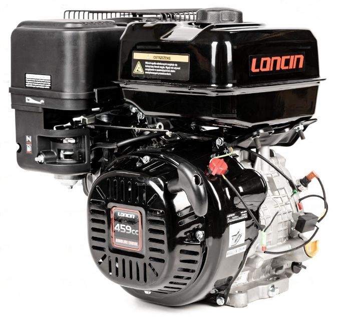 Silnik spalinowy Loncin LC192F-A 18 KM wał poziomy 25 mm 1 szt.