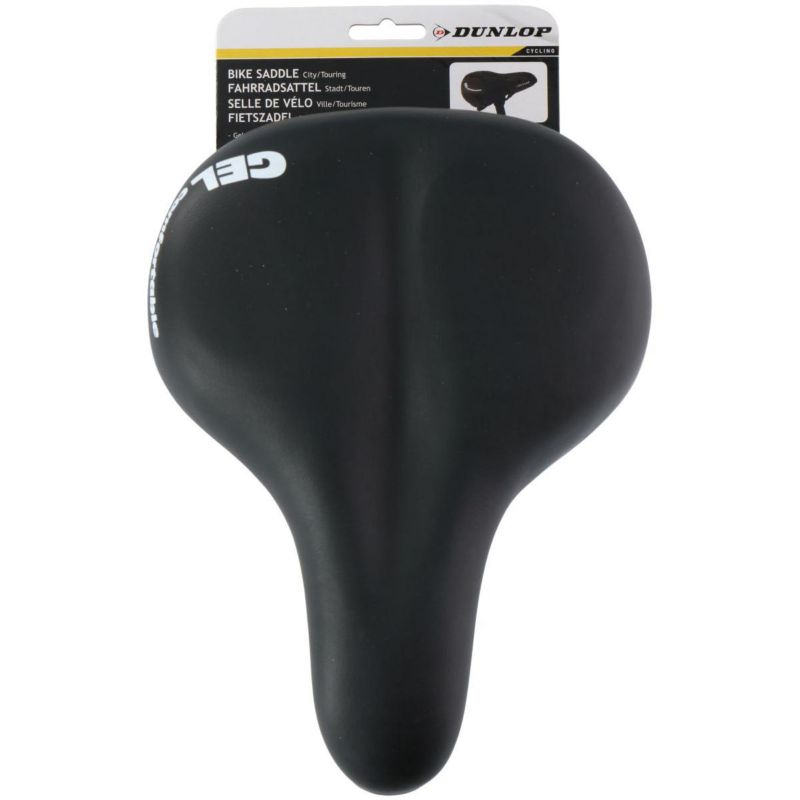 Siodło Dunlop  rowerowe sportowe żelowe 26X19cm    1szt.