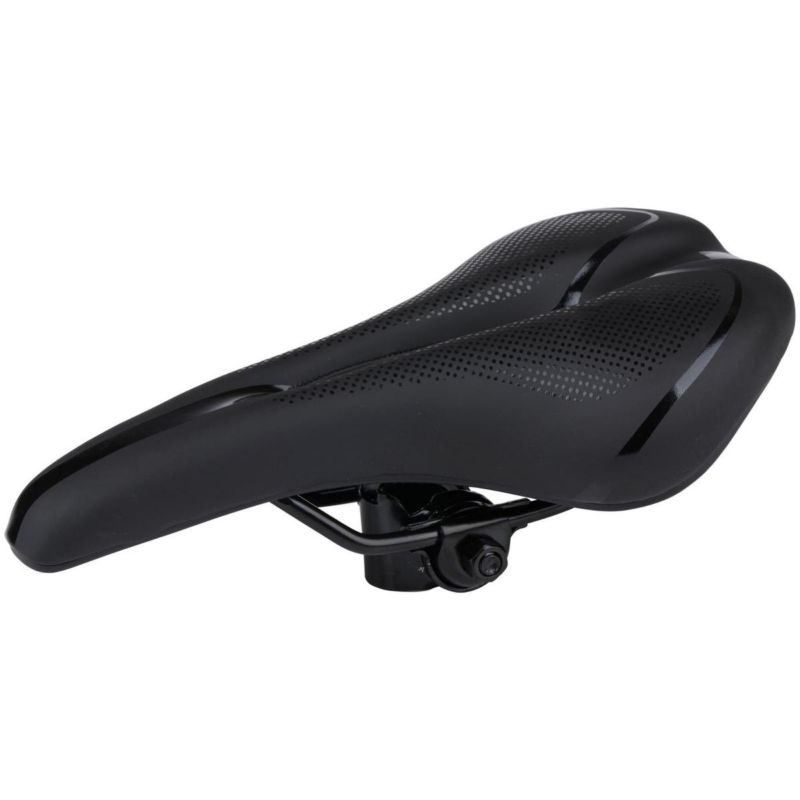 Siodełko Dunlop rowerowe żelowe mtb 27X14,cm czarne  1szt.