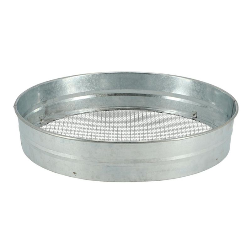 Sitko do przesiewania ziemi Esschert Design stalowe srebrne 36,5 cm 1 szt.