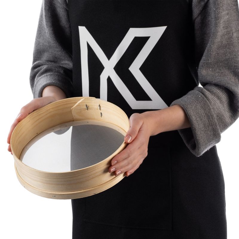 Sito KADAX rzeszoto drewniane 395 fi230 Brązowy 1 szt.