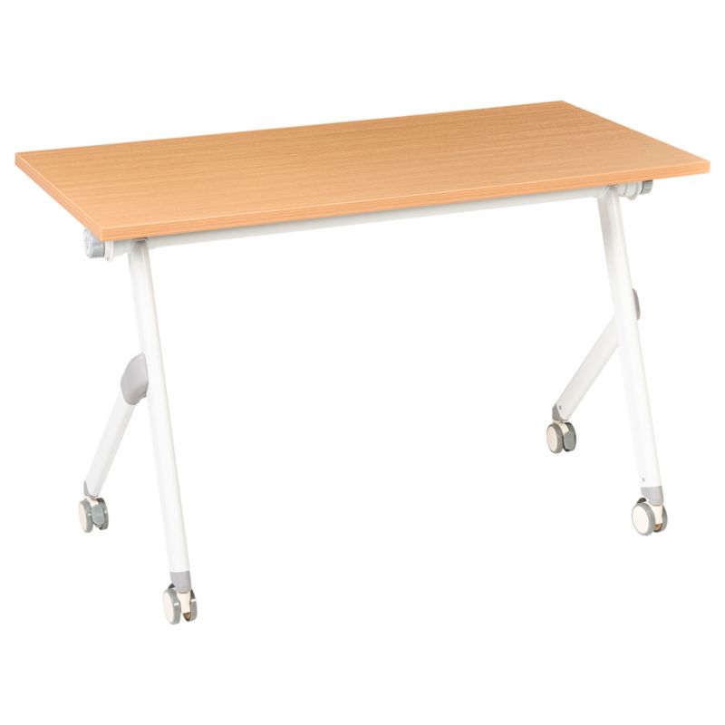 Składane biurko Bendi 120 cm 60 cm Brązowy 1 szt.