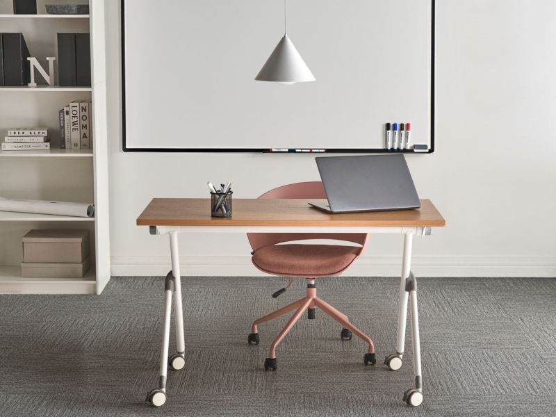 Składane biurko Bendi 120 cm 60 cm Brązowy 1 szt.