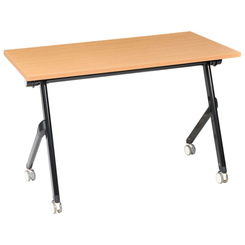 Składane biurko Bendi 120 cm 60 cm Brązowy 1 szt.
