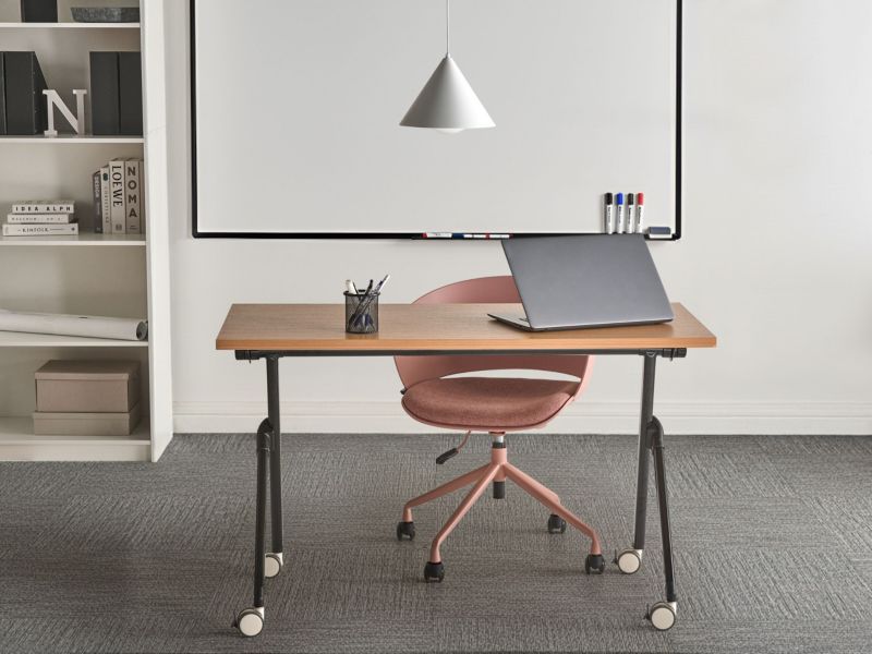 Składane biurko Bendi 120 cm 60 cm Brązowy 1 szt.