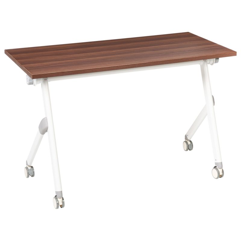 Składane biurko Bendi 120 cm 60 cm Ciemnobrązowy 1 szt.