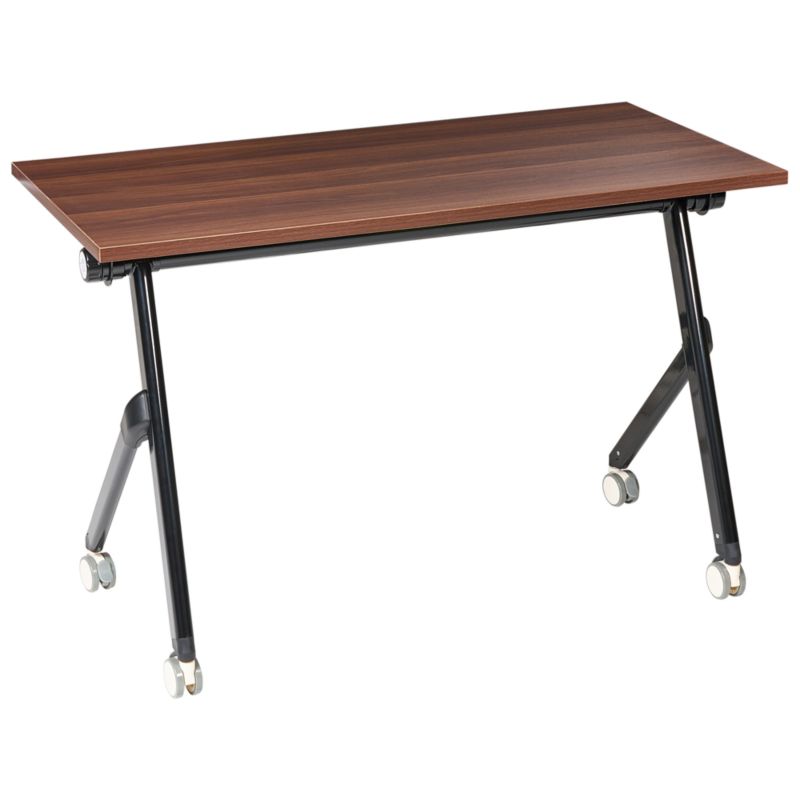 Składane biurko Bendi 120 cm 60 cm Ciemnobrązowy 1 szt.