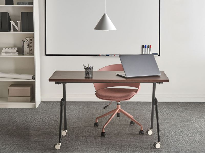 Składane biurko Bendi 120 cm 60 cm Ciemnobrązowy 1 szt.