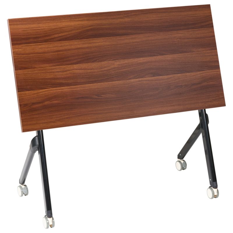 Składane biurko Bendi 120 cm 60 cm Ciemnobrązowy 1 szt.