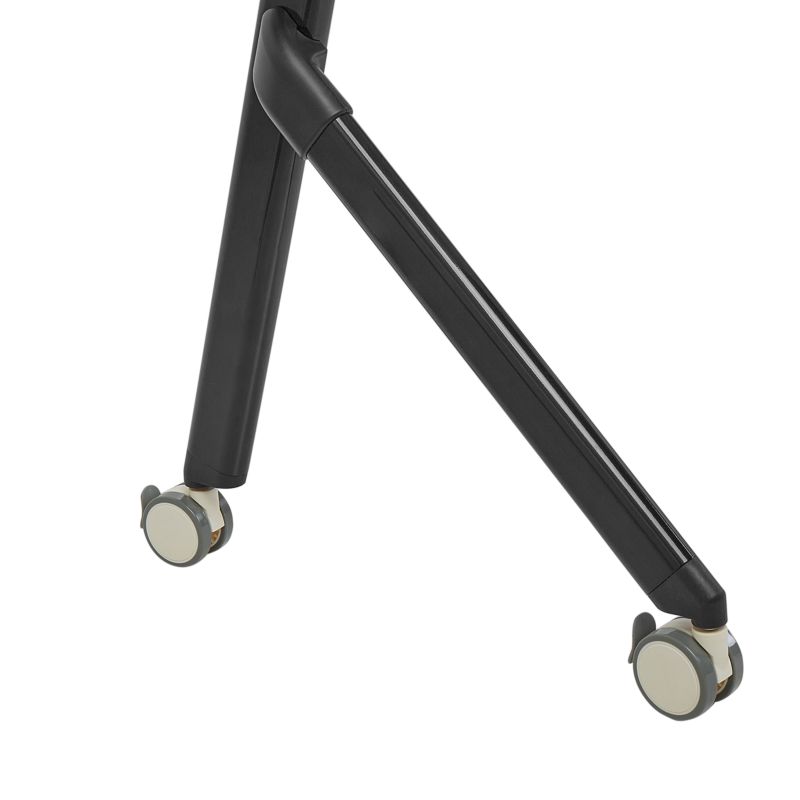 Składane biurko Bendi 120 cm 60 cm z kółkami Biały 1 szt.