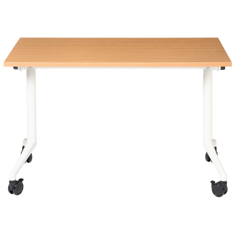 Składane biurko Cavi 120 cm 60 cm Brązowy 1 szt.