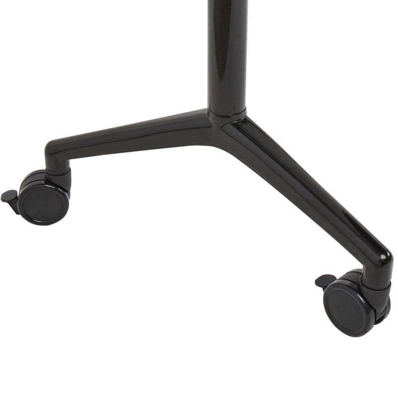 Składane biurko Cavi 120 cm 60 cm z kółkami Biały 1 szt.