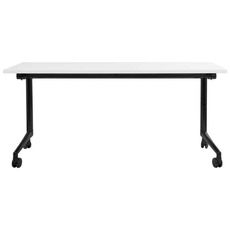 Składane biurko Cavi 160 cm 60 cm z kółkami Biały 1 szt.