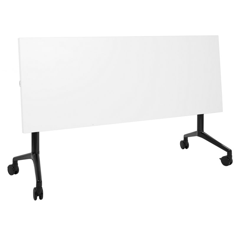 Składane biurko Cavi 160 cm 60 cm z kółkami Biały 1 szt.