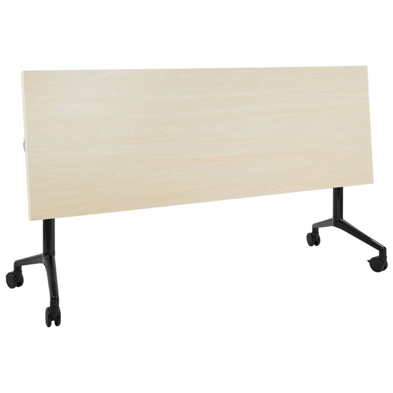 Składane biurko Cavi 180 cm 60 cm z kółkami Jasnobrązowy 1 szt.