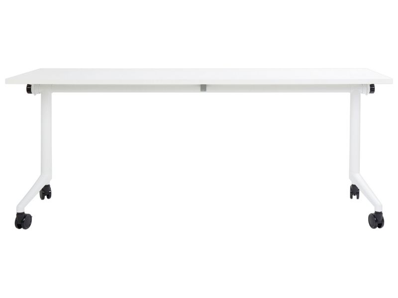 Składane biurko Z kółkami Biały Cavi 180 x 60 cm 1 szt.