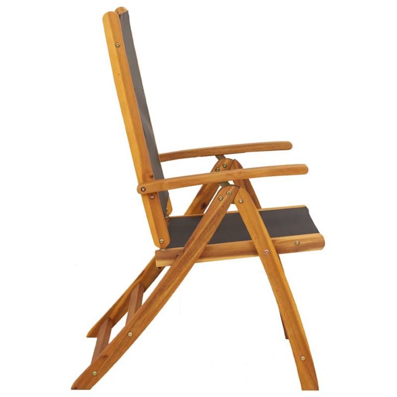 Składane krzesło vidaxl 57.5 x 72 x 109 cm 1 szt