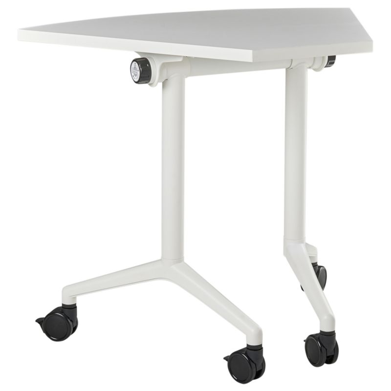 Składany moduł narożny biurka Cavi Biały 90 cm 64 cm 1 szt.