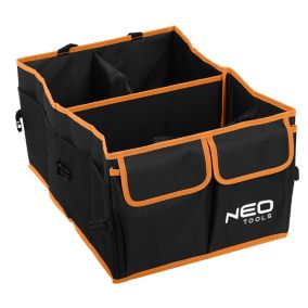 Składany organizer samochodowy NEO Tools do bagażnika 2 kieszenie rzep 1 szt