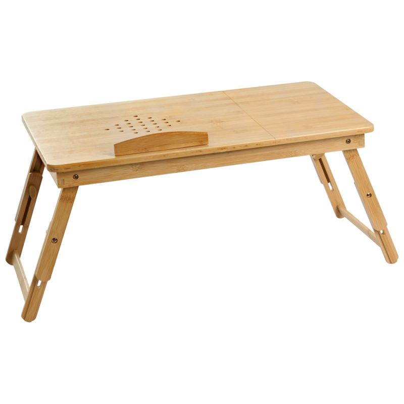 Składany stolik pod laptopa Orge Jasnobrązowy 57 cm 35 cm 1 szt.