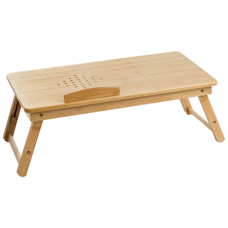 Składany stolik pod laptopa Orge Jasnobrązowy 57 cm 35 cm 1 szt.