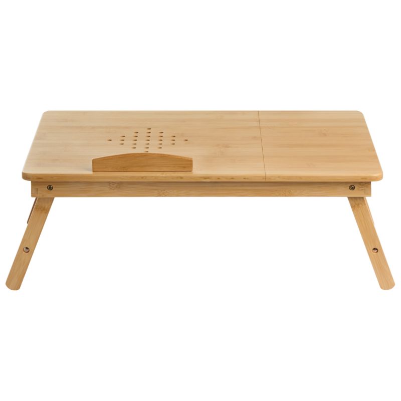 Składany stolik pod laptopa Orge Jasnobrązowy 57 cm 35 cm 1 szt.