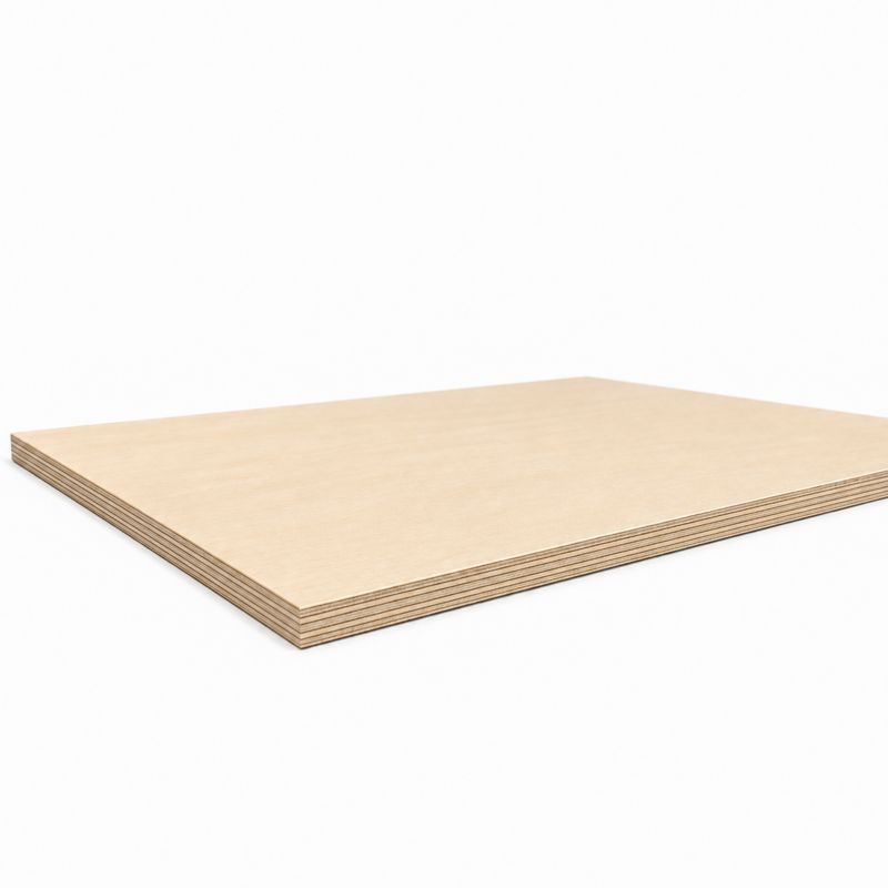 Sklejka brzozowa wodoodporna Fosztt 8 mm 70 x 70 cm 1 szt