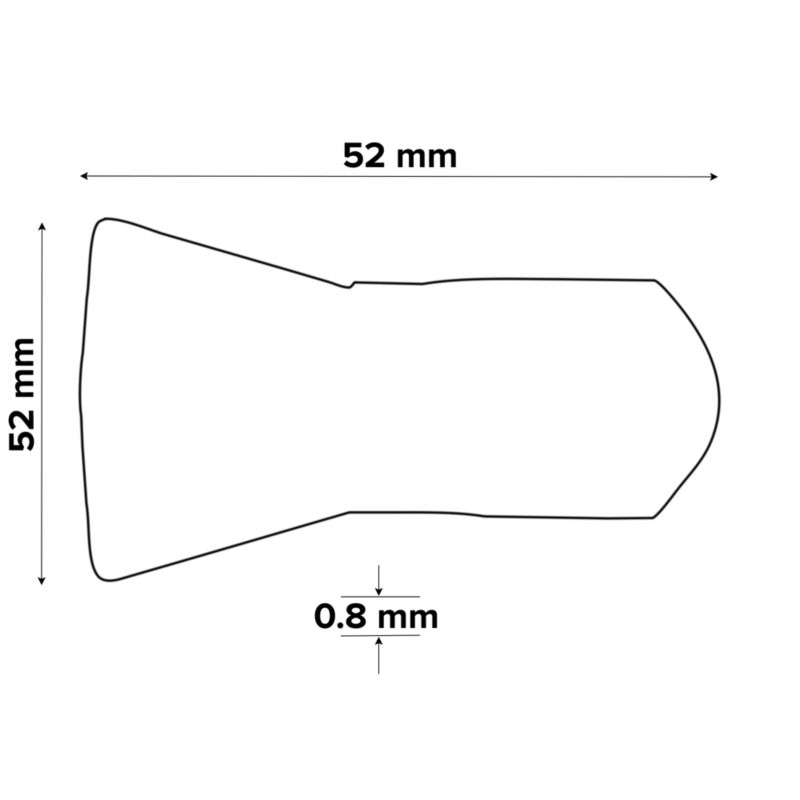 Skrobak Erbauer Multi Tool 52 mm