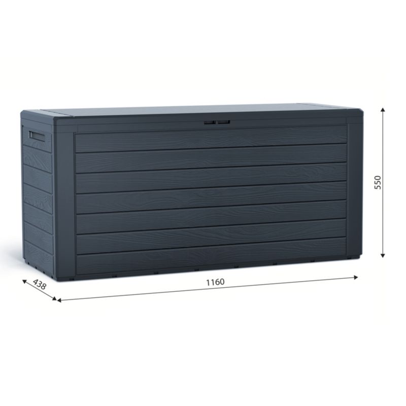 Skrzynia ogrodowa Klikstrom Woodebox 280 l