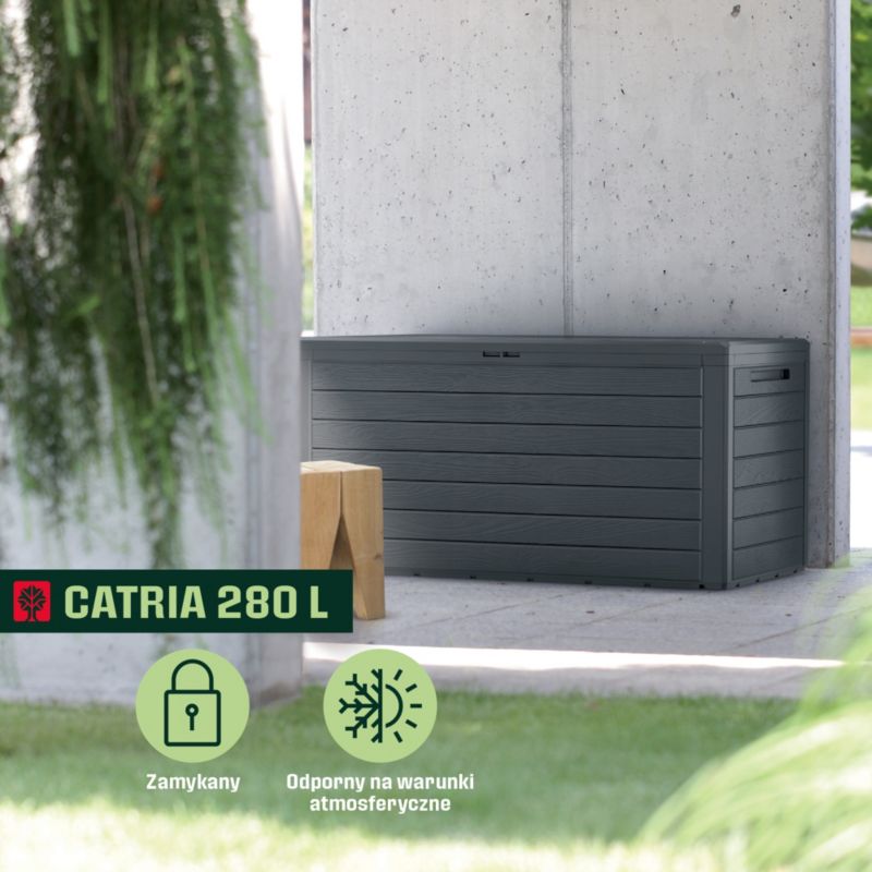 Skrzynia ogrodowa Klikstrom Woodebox 280 l